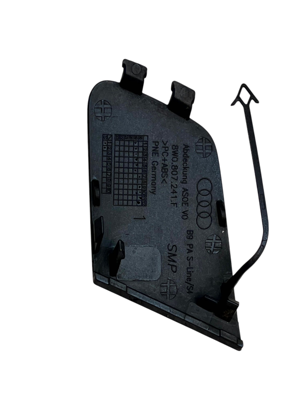 Audi A4 B9 S Line Front Bumper Tow Hook Cap Cover 2019 2024 8W0807241F Genuine 178416801018 2
