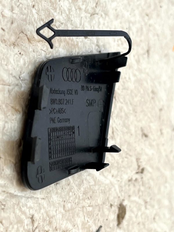 Audi A4 B9 S Line Front Bumper Tow Hook Cap Cover 2019 2024 8W0807241F Genuine 178416801018 6