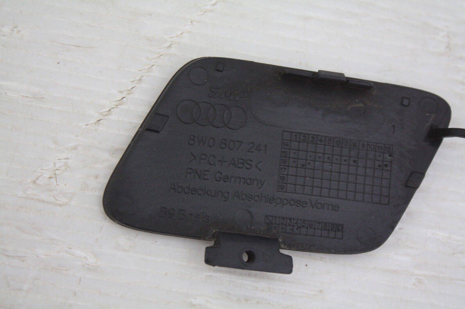 Audi-A4-B9-Saloon-Front-Bumper-Tow-Cover-2015-to-2018-8W0807241-Genuine-175829440258-5