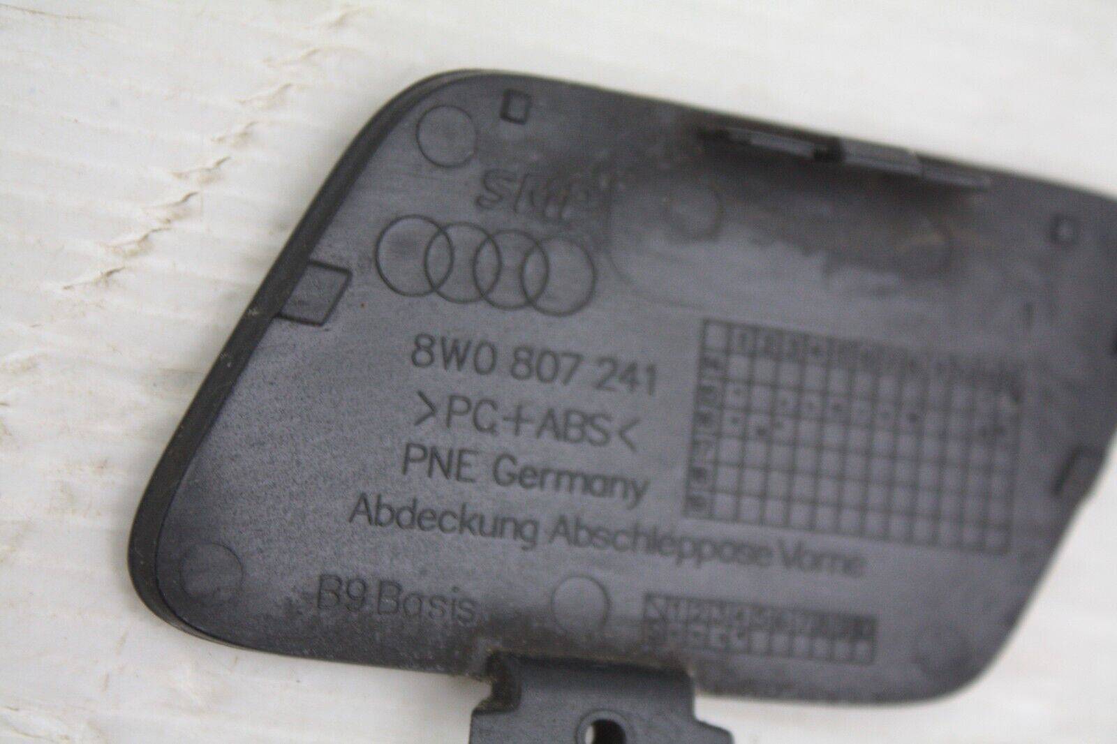 Audi-A4-B9-Saloon-Front-Bumper-Tow-Cover-2015-to-2018-8W0807241-Genuine-175829440258-7