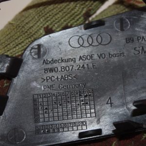 Audi A4 Front Bumper Tow Cover 8W0807241E 2019-2024 - Image 8