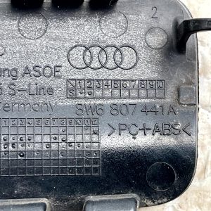 Audi A5 B9 S-Line Rear Bumper Tow Hook Eye Cover 2017 TO 2020 8W6807441A Genuine - Image 15
