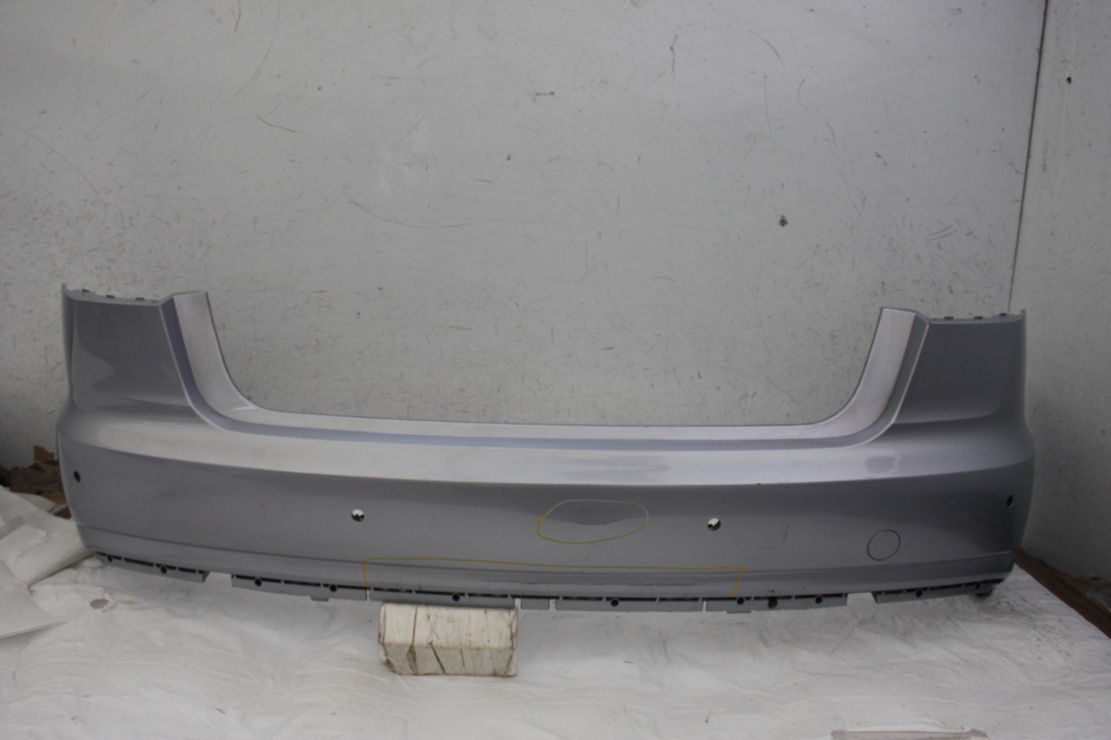 Audi A6 C7 SE Rear Bumper 2014 TO 2018 4G5807511AD Genuine *DAMAGED*