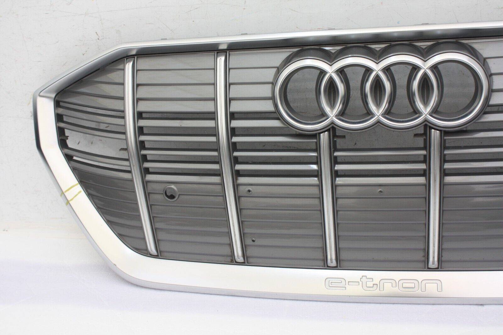 Audi-E-Tron-Front-Bumper-Grill-2019-ON-4KE853651-Genuine-DAMAGED-176646821008-3