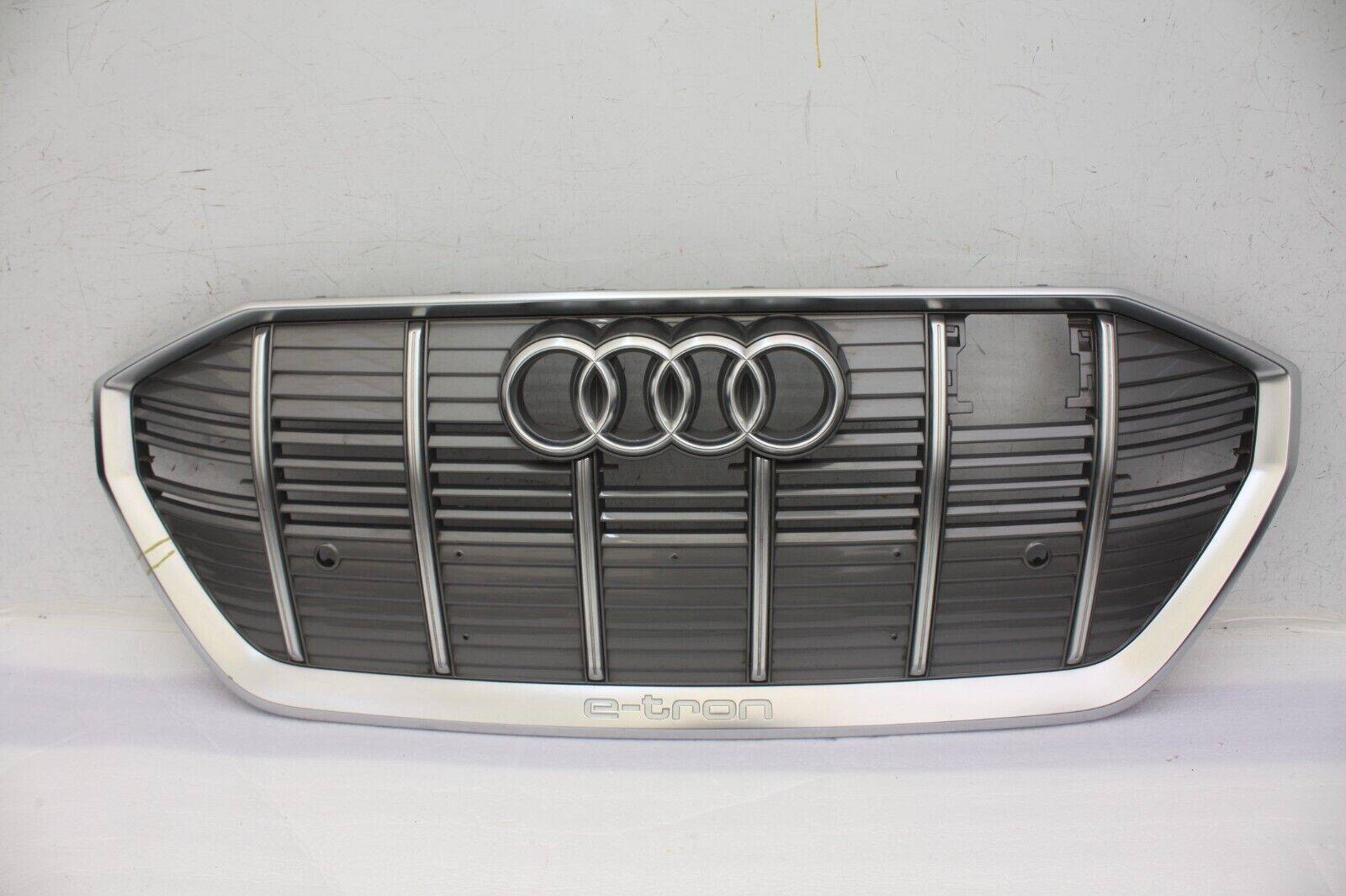 Audi E Tron Front Bumper Grill 2019 ON 4KE853651 Genuine DAMAGED 176646821008