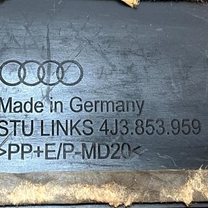 Audi E-Tron Gt Front Left Side Door Molding Trim 2021 TO 2024 4J3853959 Genuine - Image 14
