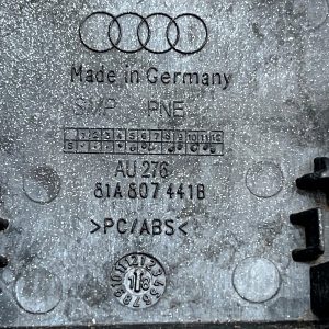 Audi Q2 GA Rear Bumper Tow Hook Eye Cap Cover 2016 TO 2021 81A807441B Genuine - Image 14