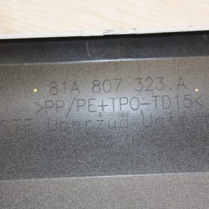 Audi Q2 S-Line Rear Bumper Lower Section 2016 TO 2021 81A807323A Genuine - Image 12