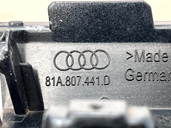 Audi Q2 S Line Rear Bumper Tow Hook Eye Cover Cap 2016 ON 81A807441D Genuine 178507706438 9
