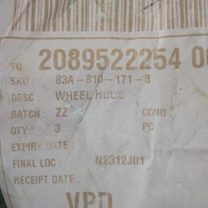 Audi Q3 Left Rear Wheel Liner Splash Guard 2018 ON 83A810171B Genuine - Image 6