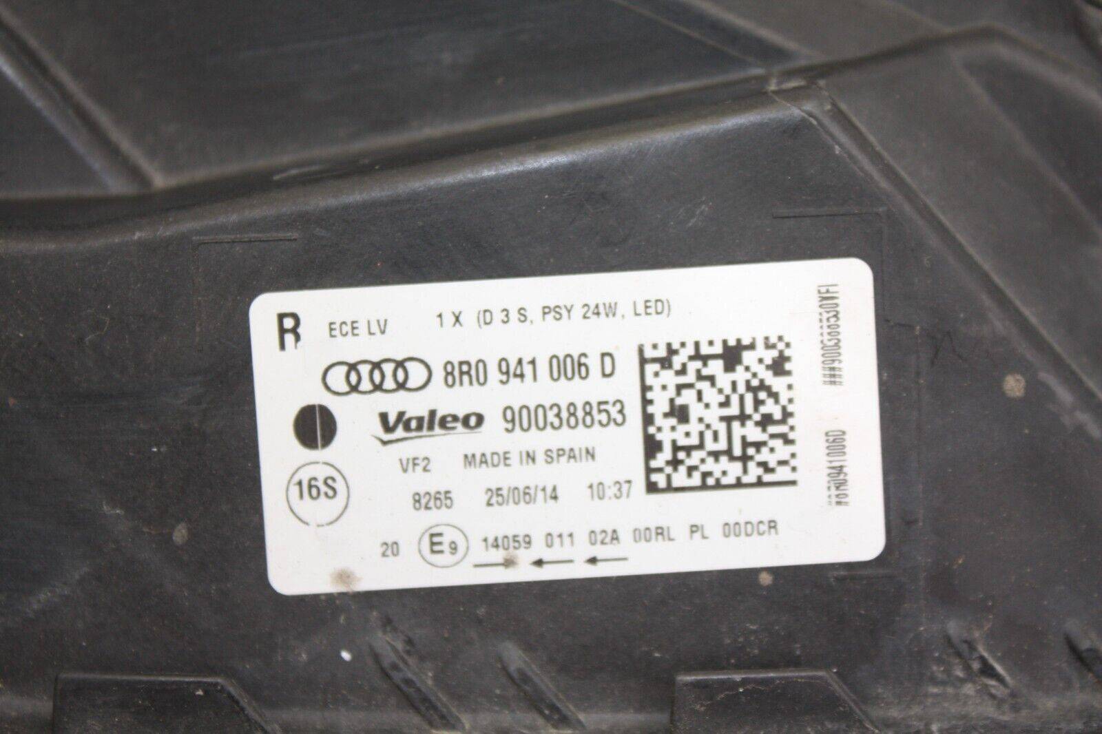 Audi-Q5-Right-Side-Xenon-Headlight-8R0941006D-Genuine-DAMAGED-176341352148-11