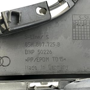 Audi Q6 E Tron S-Line Front Bumper Lower Section 2024 ON 85H807725B Genuine - Image 21