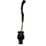 Audi Seat Skoda Volkswagen 2 Pin Wiring Harness Plug Connector 4F0973702 Genuine 178420547788