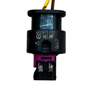 Audi Seat Skoda Volkswagen 2 Pin Wiring Harness Plug Connector 4F0973702 Genuine - Image 2