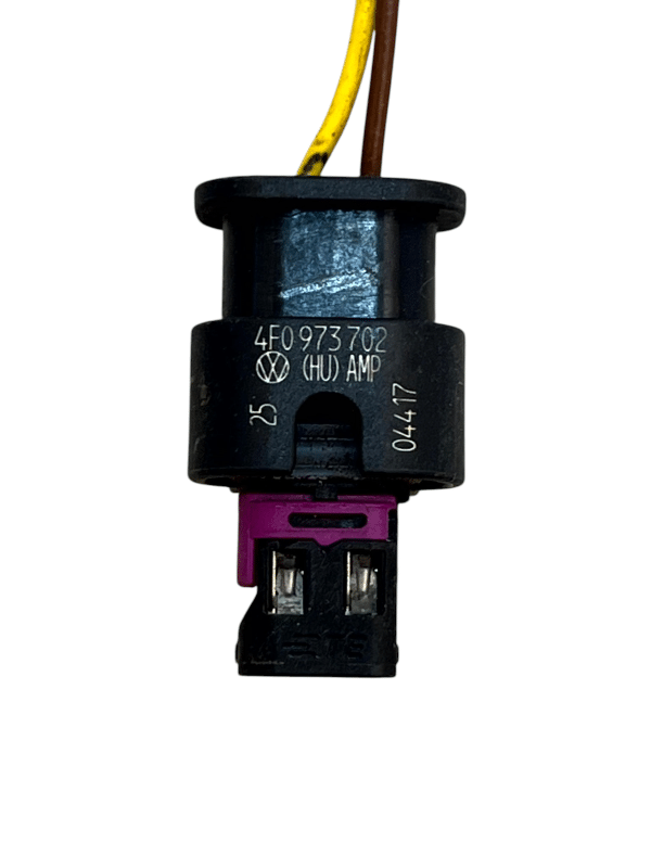 Audi Seat Skoda Volkswagen 2 Pin Wiring Harness Plug Connector 4F0973702 Genuine 178420547788 2