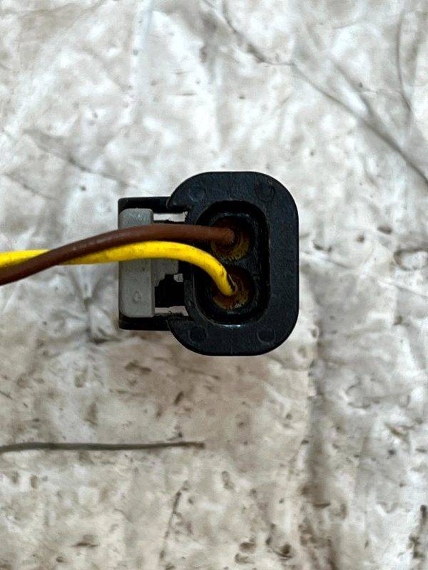 Audi Seat Skoda Volkswagen 2 Pin Wiring Harness Plug Connector 4F0973702 Genuine 178420547788 6