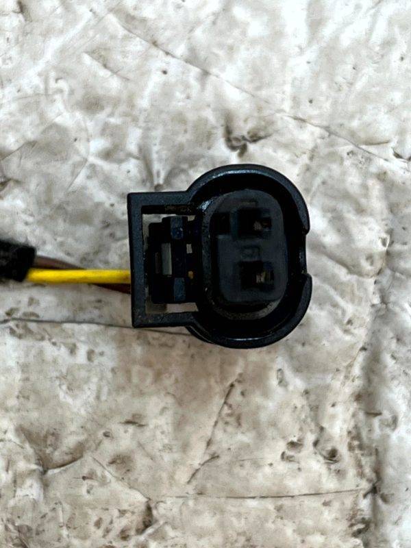 Audi Seat Skoda Volkswagen 2 Pin Wiring Harness Plug Connector 4F0973702 Genuine 178420547788 7