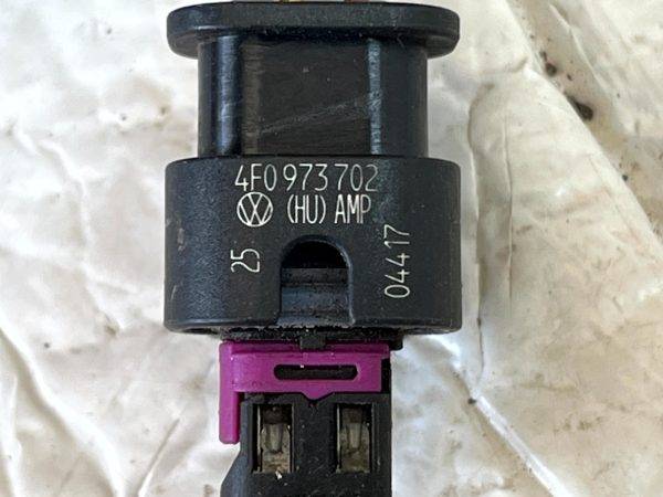 Audi Seat Skoda Volkswagen 2 Pin Wiring Harness Plug Connector 4F0973702 Genuine 178420547788 8
