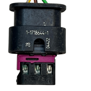 Audi VW Mercedes 3 Pin PDC Sensor Wiring Loom Plug Connector 1-1718644-1 Genuine - Image 2