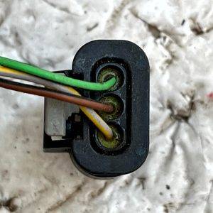 Audi VW Mercedes 3 Pin PDC Sensor Wiring Loom Plug Connector 1-1718644-1 Genuine - Image 6