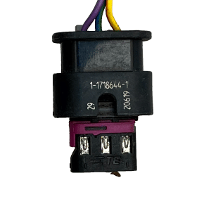 Audi VW Mercedes 3 Pin PDC Sensor Wiring Loom Plug Connector 1-1718644-1 Genuine - Image 2