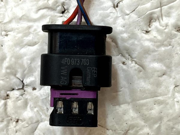 Audi VW Seat Skoda PDC Wiring Loom Harness Plug Connector 4F0973703 Genuine 178522566448 8