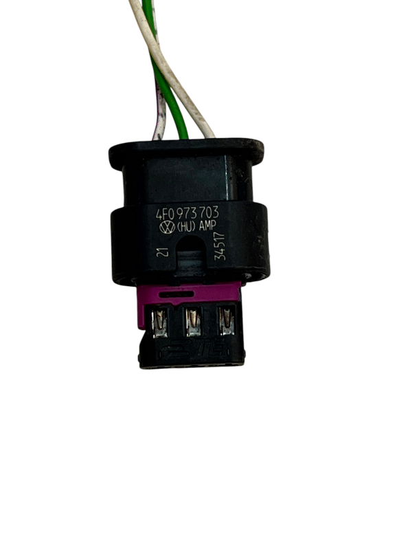 Audi VW Skoda Seat Parking Sensor Wiring Loom Plug Connector 4F0973703 Genuine 1 Audi VW Skoda Seat Parking Sensor Wiring Loom Plug Connector 4F0973703 Genuine 178443010198 2