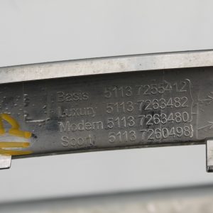 BMW 3 Series F30 F31 Front Bumper Right Side Kidney Grill 51137255412 Genuine - Image 7