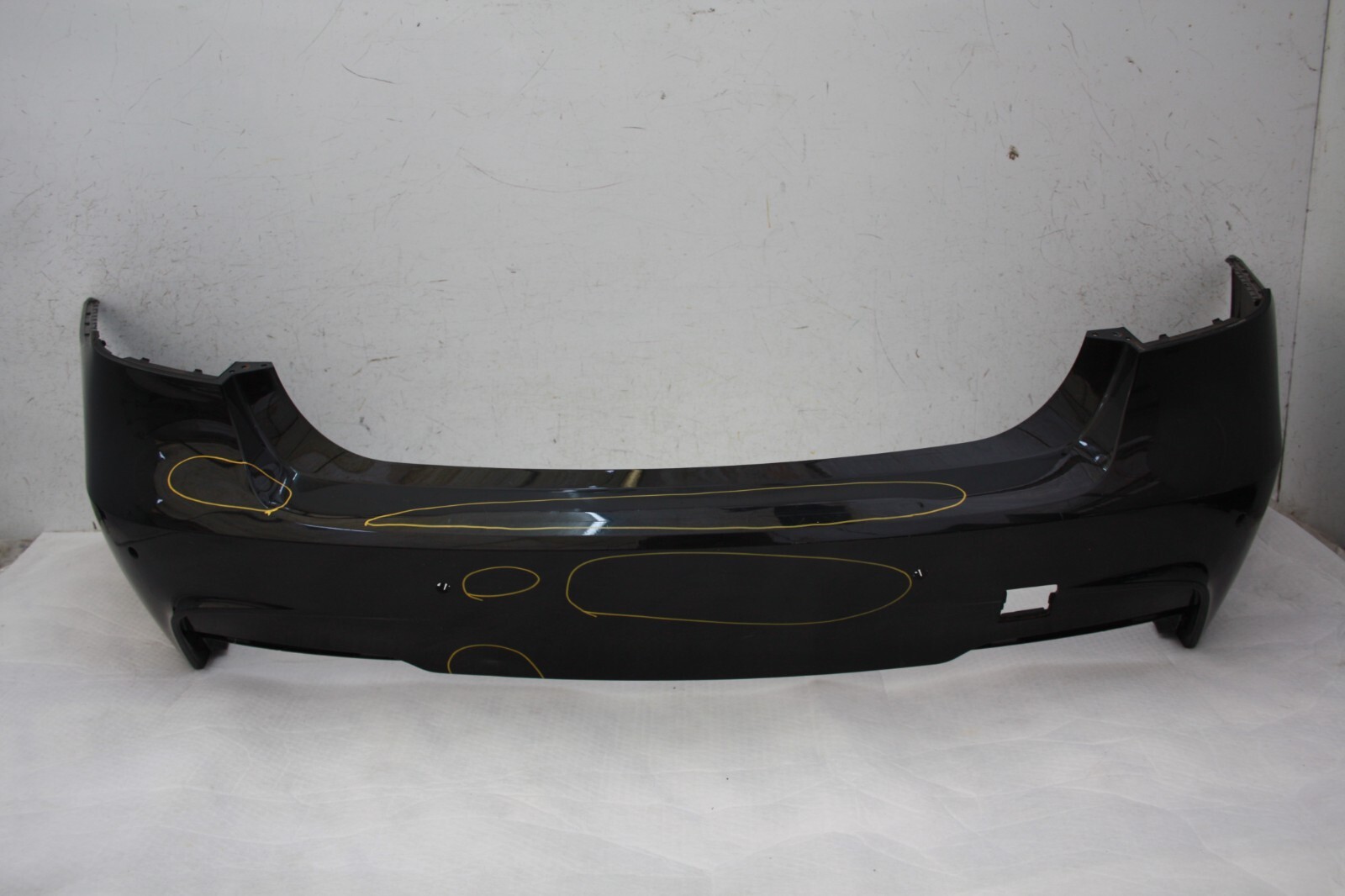 BMW 3 Series F30 M Sport Rear Bumper 2012 TO 2019 51128054195 Genuine *DAMAGED*