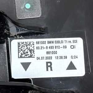 BMW 5 Series G30 LCI Rear Right Outer Taillight LED 2020 TO 2024 8493812 Genuine - Image 14