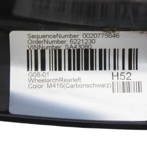 BMW X3 G01 Rear Left Side Wheel Arch Molding Trim 2017 TO 2021 8064827 Genuine - Image 21