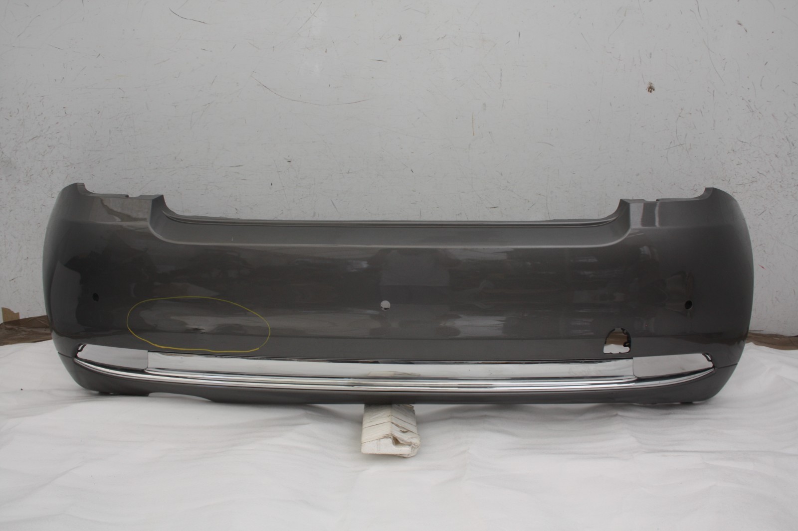 Fiat 500 Rear Bumper 2015 TO 2025 735619778 Genuine *DAMAGED*