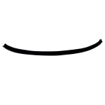 Ford Fiesta Front Upper Bumper Rubber Seal 2012 TO 2017 1778256 Genuine 178319162698