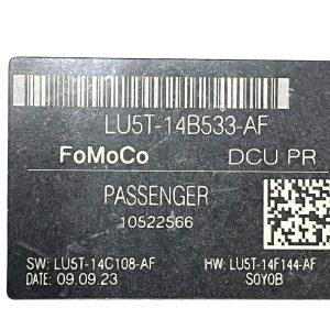 Ford Puma Front Left Door EUC Control Module Unit 20-24 LU5T-14B533-AF Genuine - Image 10