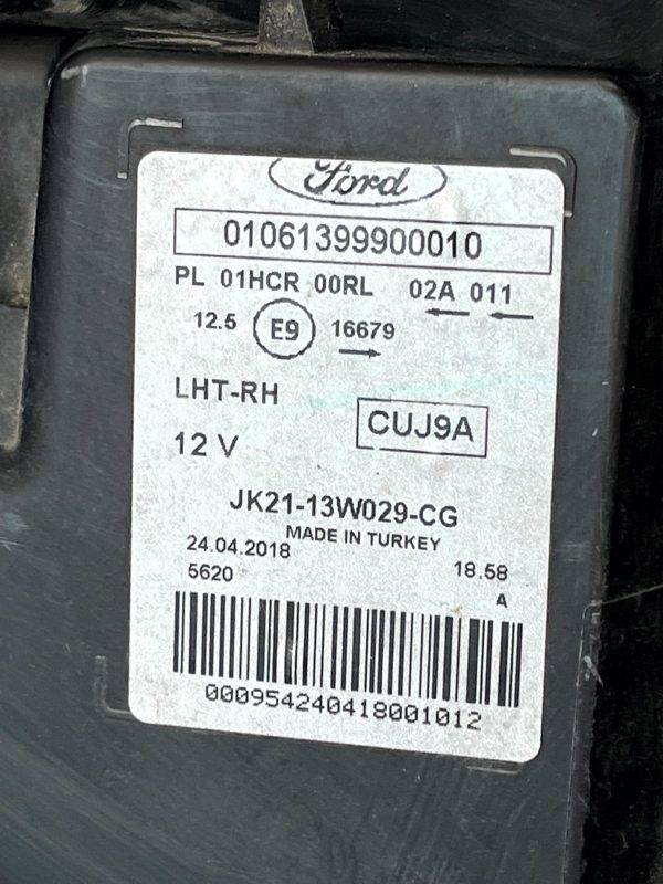 Ford Transit Custom Front Right LED Headlight Lamp 18-23 JK21-13W029-CG Genuine 13 Ford Transit Custom Front Right LED Headlight Lamp 18 23 JK21 13W029 CG Genuine 178524859568 14