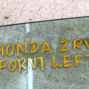 Honda Civic Type-R Front Left Side Door Window Glass 43R010185 Genuine - Image 7