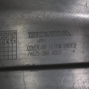 Honda Civic Type R Rear Under Tray 2005 TO 2012 74625-SNA-A000 Genuine - Image 9