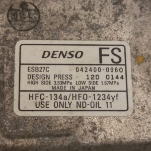 Honda Jazz Air Conditioning Compressor 2020 TO 2024 042400-096 Genuine - Image 10