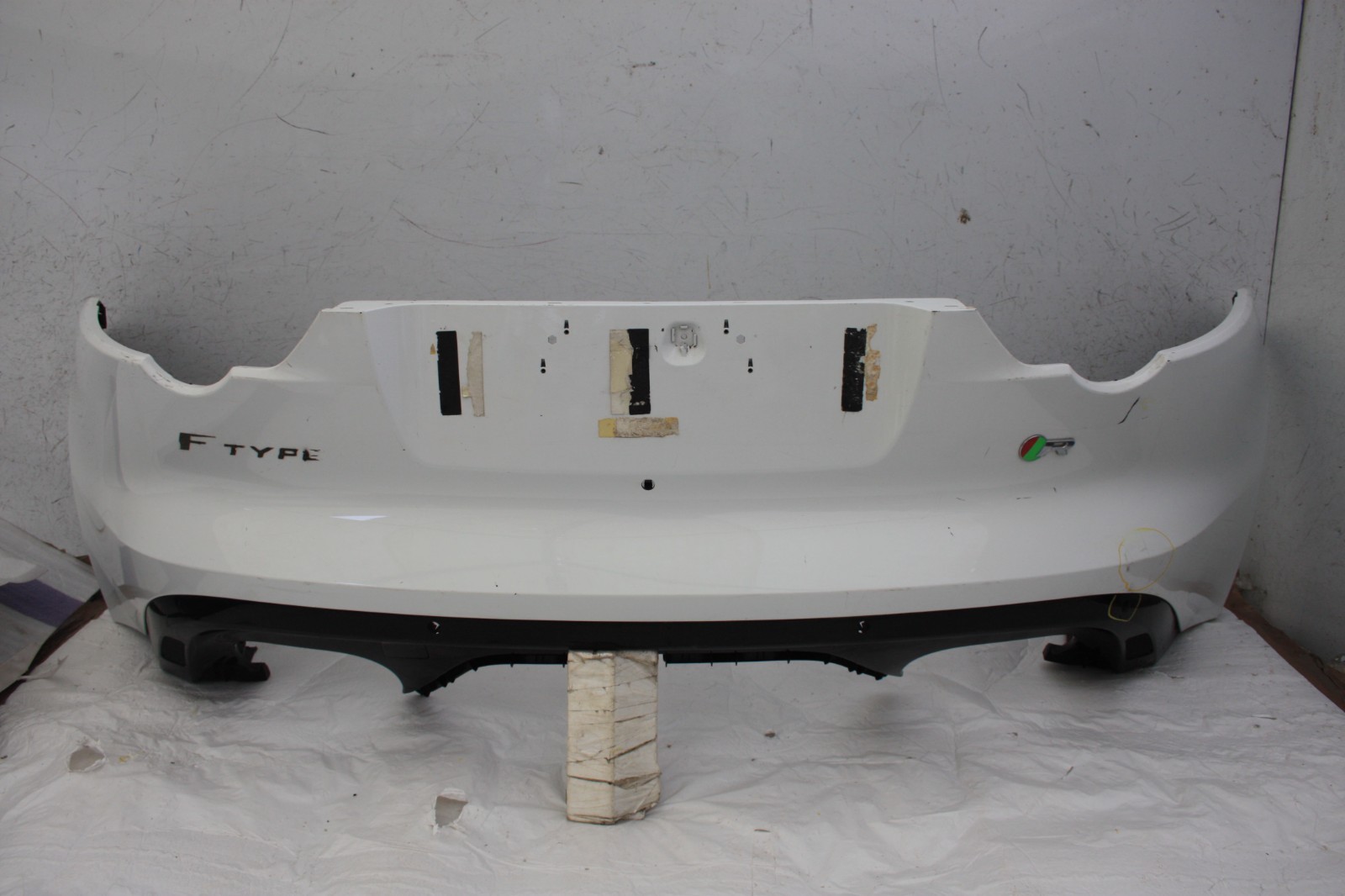 Jaguar F Type Rear Bumper 2013 ON EX53-17D781-A Genuine *DAMAGED*
