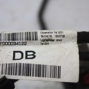 Jaguar XF X250 Rear Right Door Wiring Loom 2013 DX23-14632-DB Genuine - Image 16