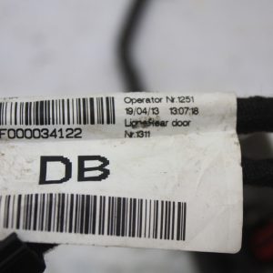 Jaguar XF X250 Rear Right Door Wiring Loom DX23-14623-DB Genuine - Image 16