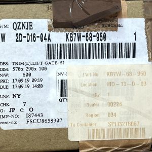 Mazda CX-5 Rear Tailgate Left Boot Pillar Trim 2017 TO 2025 KB7W-68-950 Genuine - Image 13