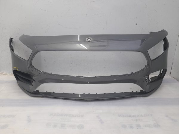 Mercedes-A-Class-V177-AMG-Front-Bumper-2019-2023-A1778856100-Genuine-DAMAGED-178307006228