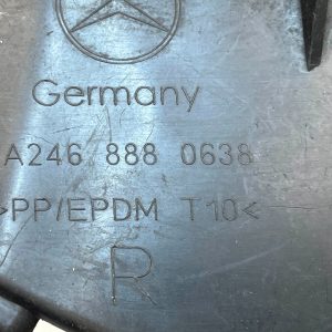 Mercedes B Class W246 Front Bumper Right Air Intake Plate 2015-2019 A2468880638 - Image 10