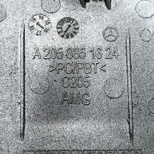 Mercedes C Class C205 AMG Rear Bumper Tow Cap Cover 15 TO 18 A2058851624 Genuine - Image 14