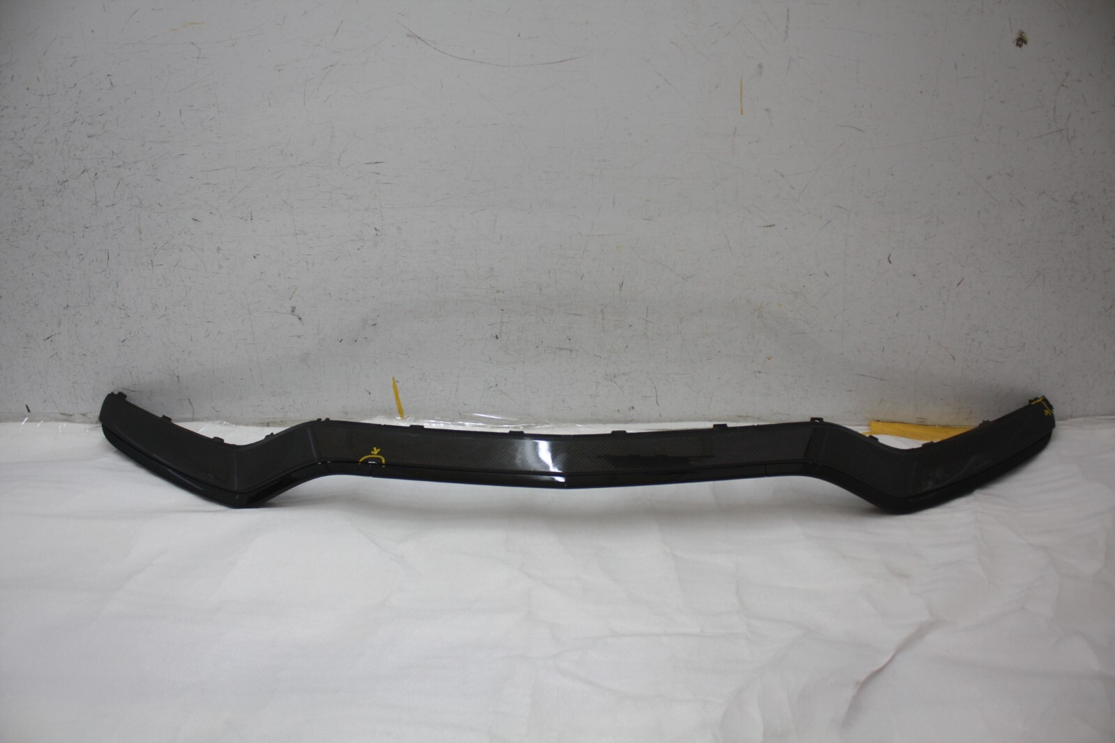 Mercedes C Class W205 AMG Front Bumper Lower Carbon Section 2014-2018 *DAMAGED*
