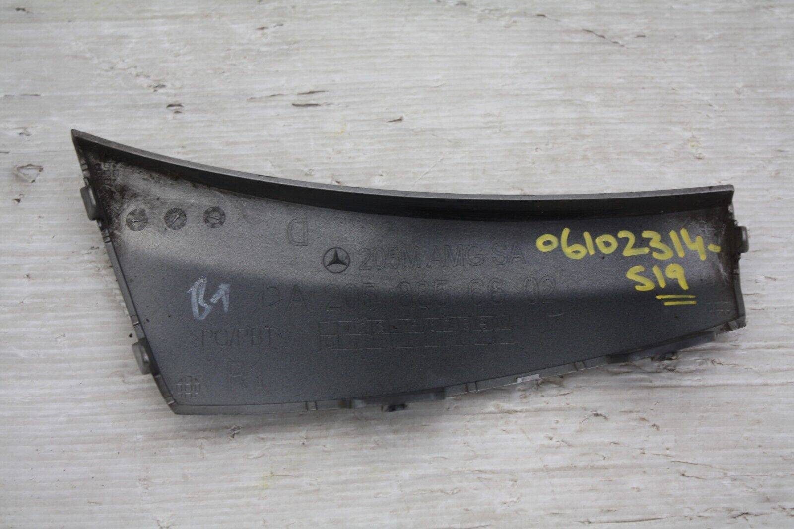 Mercedes-C-Class-W205-AMG-Front-Bumper-Right-Vent-Trim-2018-To-2022-A2058856602-175945656518-8