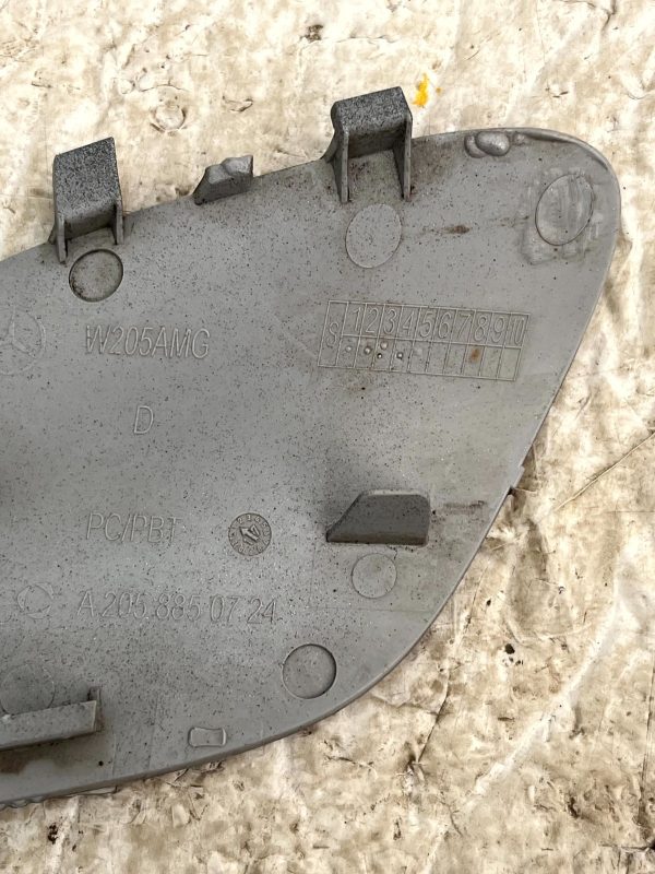 Mercedes C Class W205 AMG Front Bumper Tow Cap Cover 14 18 A2058850724 Genuine 178231437768 7
