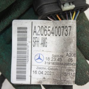 Mercedes C Class W206 AMG Rear Bumper Wiring Loom A2065400737 Genuine - Image 13