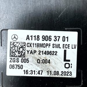 Mercedes CLA C118 Rear Left Side Tail Light 2019 TO 2024 A1189063701 Genuine - Image 17